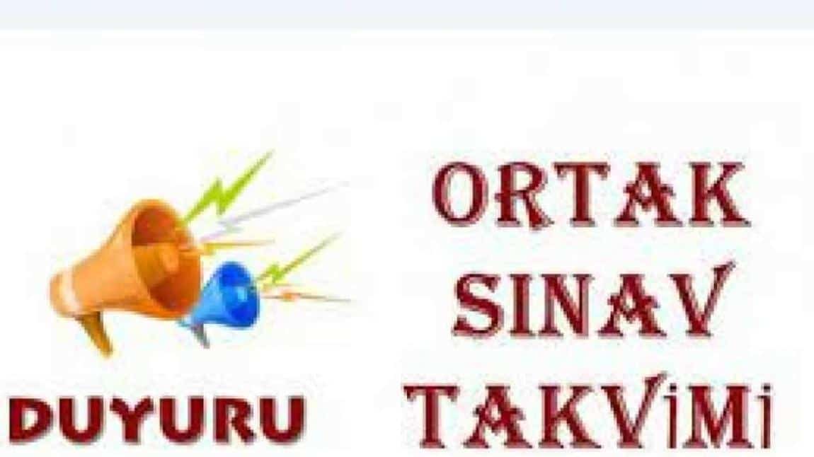 ORTAK SINAV TARİHLERİ